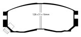 EBC S13 Brake Pad and Rotor Kit (1x ebcRK680, 1x ebcDP4830R) thumbnail 6