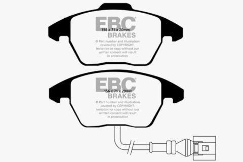 EBC S1 Brake Pad and Rotor Kit (1x ebcUD1107, 1x ebcRK1386) thumbnail 5