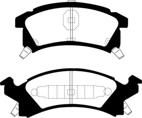 EBC S11 Brake Pad and Rotor Kit (1x ebcRK7054, 1x ebcDP21175) thumbnail 9