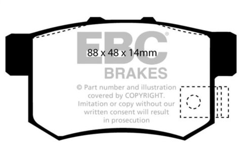 EBC S3 Brake Pad and Rotor Kit (1x ebcDP6781/2, 1x ebcGD7199) thumbnail 9