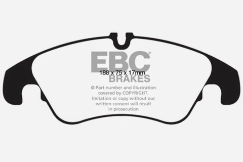 EBC S1 Brake Pad and Rotor Kit (1x ebcUD13221, 1x ebcRK1844) thumbnail 9