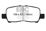 EBC S1 Brake Pad and Rotor Kit (1x ebcUD999, 1x ebcRK7595) thumbnail 9