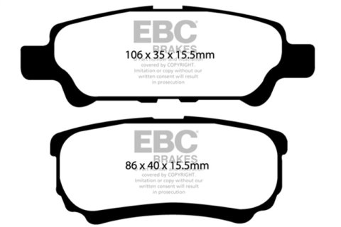 EBC S1 Brake Pad and Rotor Kit (1x ebcUD1037, 1x ebcRK7108) thumbnail 9