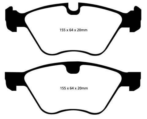 EBC S1 Brake Pad and Rotor Kit (1x ebcRK1359, 1x ebcUD1061) thumbnail 5