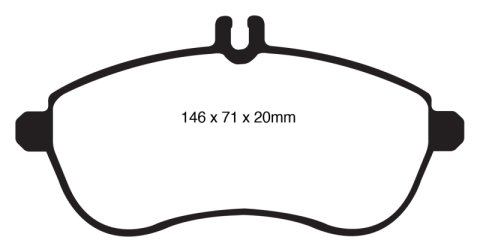 EBC S11 Brake Pad and Rotor Kit (1x ebcDP21989, 1x ebcRK1531) thumbnail 6