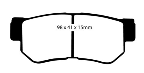 EBC S2 Brake Pad and Rotor Kit (1x ebcUSR1775, 1x ebcDP21392) thumbnail 5