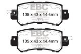 EBC S10 Brake Pad and Rotor Kit (1x ebcGD7610, 1x ebcDP22135) thumbnail 5