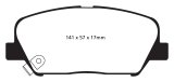 EBC S12 Brake Pad and Rotor Kit (1x ebcDP31856C, 1x ebcRK7645) thumbnail 7