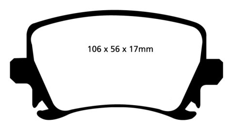 EBC S20 Brake Pad and Rotor Kit (1x ebcUD1108, 1x ebcRK1459, 1x ebcUD1319, 1x ebcRK1386) thumbnail 7