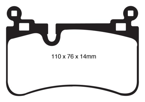EBC S12 Brake Pad and Rotor Kit (1x ebcRK1752XD, 1x ebcDP31839C) thumbnail 7