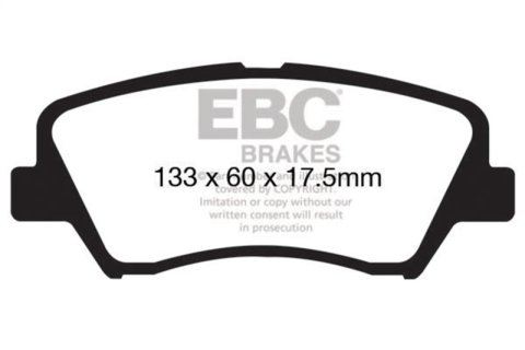 EBC S10 Brake Pad and Rotor Kit (1x ebcGD7629, 1x ebcDP21874) thumbnail 5