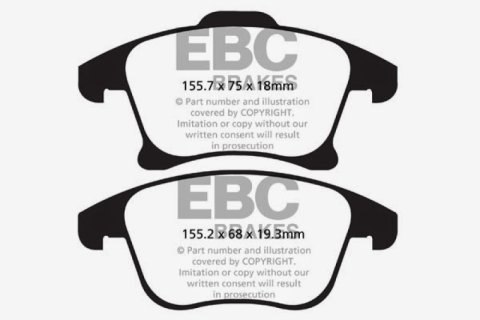 EBC S4 Brake Pad and Rotor Kit (1x ebcDP32159C, 1x ebcUSR7674) thumbnail 9