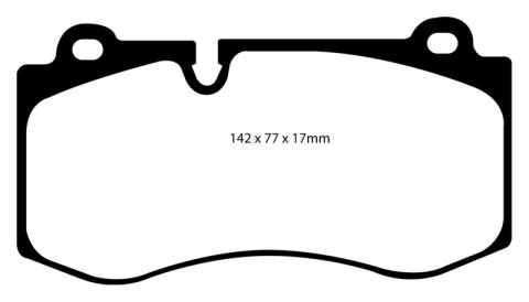 EBC S12 Brake Pad and Rotor Kit (1x ebcDP31943C, 1x ebcRK1526XD) thumbnail 6