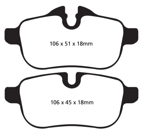 EBC S10 Brake Pad and Rotor Kit (1x ebcGD1823, 1x ebcDP22046) thumbnail 5