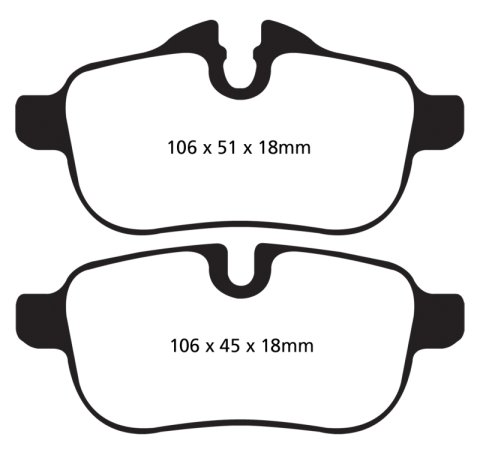 EBC S10 Brake Pad and Rotor Kit (1x ebcGD1823, 1x ebcDP22046) thumbnail 6