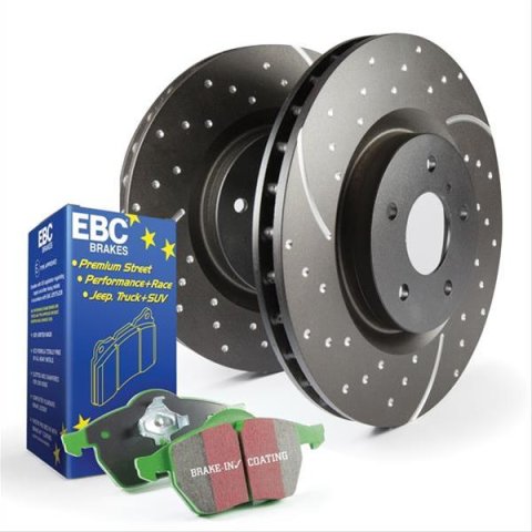 EBC S10 Brake Pad and Rotor Kit (1x ebcGD7486, 1x ebcDP22069) thumbnail 1