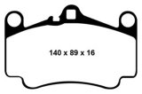 EBC S13 Brake Pad and Rotor Kit (1x ebcRK1604XD, 1x ebcDP41515R) thumbnail 6