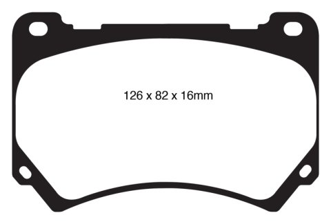 EBC S10 Brake Pad and Rotor Kit (1x ebcDP21849, 1x ebcGD7538) thumbnail 6