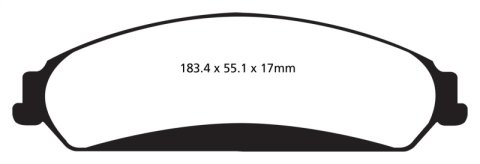 EBC S10 Brake Pad and Rotor Kit (1x ebcGD7241, 1x ebcDP22139) thumbnail 5