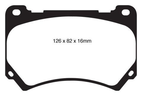 EBC S11 Brake Pad and Rotor Kit (1x ebcDP21849, 1x ebcRK7564) thumbnail 6