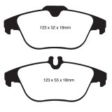 EBC S11 Brake Pad and Rotor Kit (1x ebcRK1584, 1x ebcDP21990) thumbnail 7