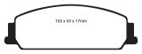EBC S12 Brake Pad and Rotor Kit (1x ebcDP31833C, 1x ebcRK7495) thumbnail 6