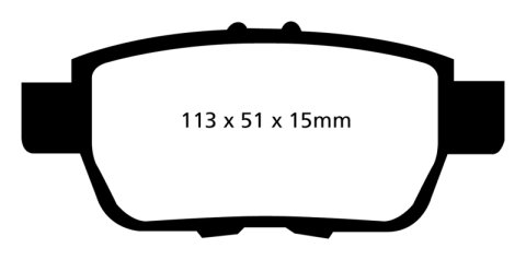 EBC S12 Brake Pad and Rotor Kit (1x ebcRK7523, 1x ebcDP31754C) thumbnail 6