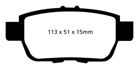 EBC S12 Brake Pad and Rotor Kit (1x ebcRK7523, 1x ebcDP31754C) thumbnail 7