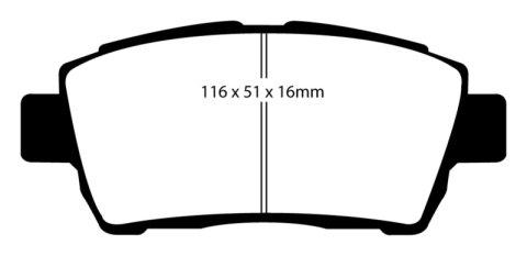 EBC S13 Brake Pad and Rotor Kit (1x ebcRK7600, 1x ebcDP41295R) thumbnail 1