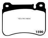 EBC S13 Brake Pad and Rotor Kit (1x ebcDP41590R, 1x ebcRK7395) thumbnail 6