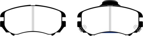 EBC S13 Brake Pad and Rotor Kit (1x ebcDP41643R, 1x ebcRK7524) thumbnail 6