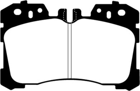 EBC S13 Brake Pad and Rotor Kit (1x ebcRK7533X, 1x ebcDP41811R) thumbnail 6