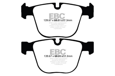 Stage 13 Kits Yellowstuff and RK Rotors (1x ebcRK1819, 1x ebcDP42020R) thumbnail 8
