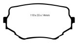 EBC S14 Brake Pad and Rotor Kit (1x ebcRK879, 1x ebcDP61099) thumbnail 6