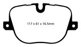 EBC S14 Brake Pad and Rotor Kit (1x ebcDP62068, 1x ebcRK1722) thumbnail 5