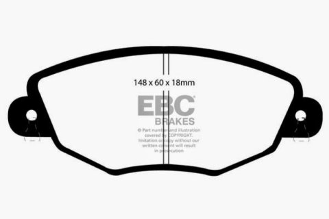 EBC S2 Brake Pad and Rotor Kit (1x ebcDP21322, 1x ebcUSR981) thumbnail 9