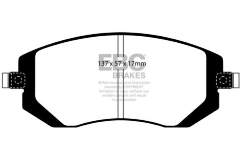 EBC S2 Brake Pad and Rotor Kit (1x ebcDP21661, 1x ebcUSR729) thumbnail 8