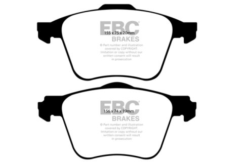 EBC S2 Brake Pad and Rotor Kit (1x ebcDP21690, 1x ebcUSR1179) thumbnail 7