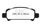 EBC S2 Brake Pad and Rotor Kit (1x ebcDP21293, 1x ebcUSR7203) thumbnail 8