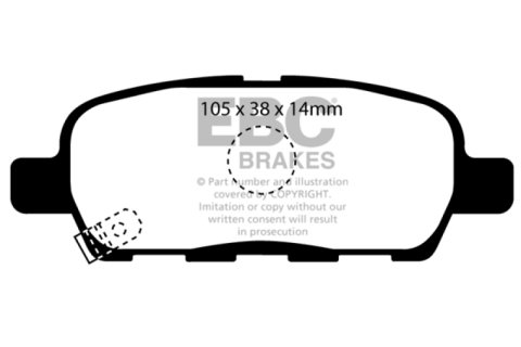 EBC S2 Brake Pad and Rotor Kit (1x ebcDP21955, 1x ebcUSR7351) thumbnail 9