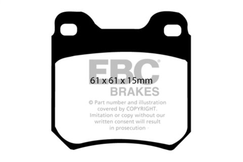 EBC S2 Brake Pad and Rotor Kit (1x ebcUSR853, 1x ebcDP2675) thumbnail 9
