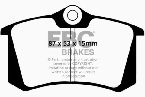 EBC S2 Brake Pad and Rotor Kit (1x ebcUSR1058, 1x ebcDP2680) thumbnail 9