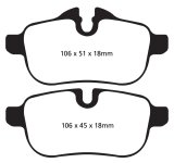 EBC S2 Brake Pad and Rotor Kit (1x ebcDP22046, 1x ebcUSR1823) thumbnail 6