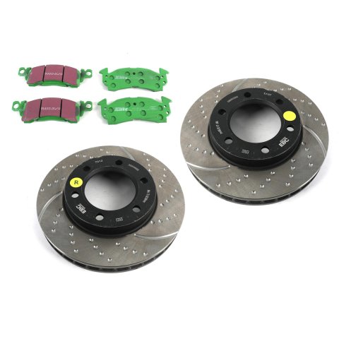 EBC S3 Brake Pad and Rotor Kit (1x ebcGD7012, 1x ebcDP61145)