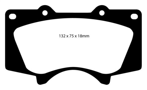 EBC S3 Brake Pad and Rotor Kit (1x ebcGD7158, 1x ebcDP61657) thumbnail 4