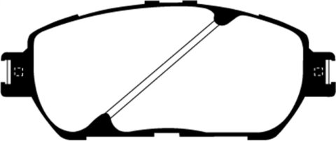 EBC S3 Brake Pad and Rotor Kit (1x ebcGD7223, 1x ebcDP61674) thumbnail 4