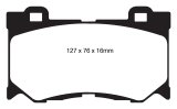 EBC S3 Brake Pad and Rotor Kit (1x ebcGD7512, 1x ebcDP61823) thumbnail 6