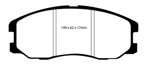 EBC S3 Brake Pad and Rotor Kit (1x ebcGD7438, 1x ebcDP61975) thumbnail 6
