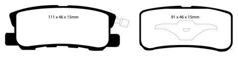 EBC S3 Brake Pad and Rotor Kit (1x ebcDP61407, 1x ebcGD7441) thumbnail 4