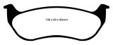 EBC S3 Brake Pad and Rotor Kit (1x ebcGD7225, 1x ebcDP61673) thumbnail 6
